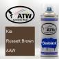 Preview: Kia, Russett Brown, AAW: 400ml Sprühdose, von ATW Autoteile West.